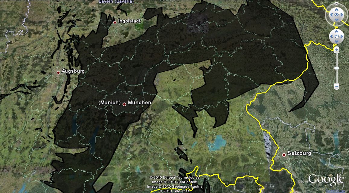 Oil Spill compared to MUNICH 26 05 2010 a