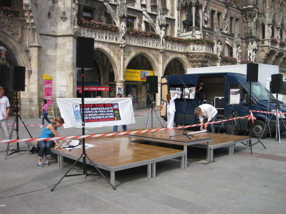 World Oceans Day - Oil Spill Rally - Munich/Germany 05